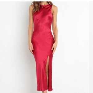 Petal & Pup - Elizabeth Dress Wine/Red